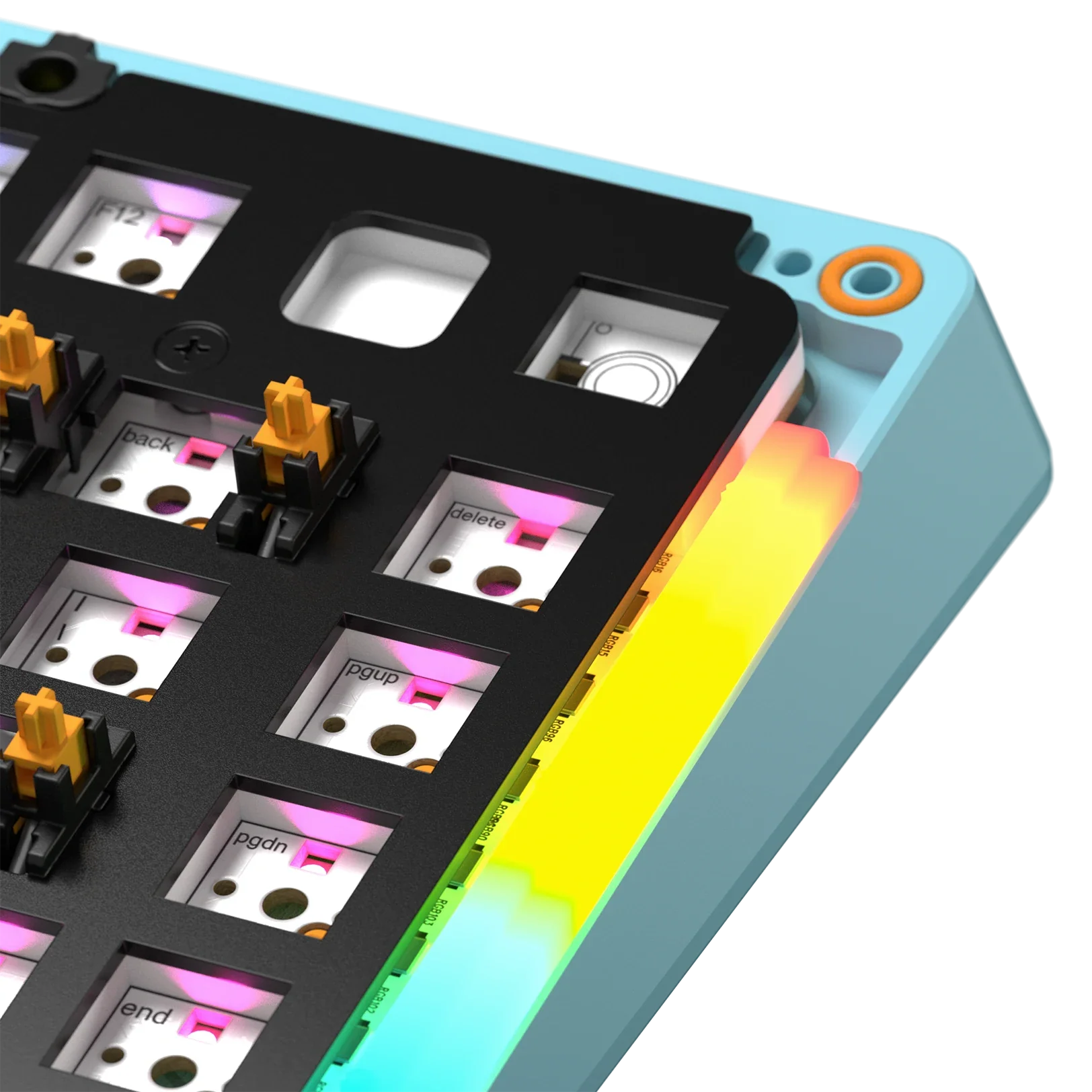 GMMK 3 Bottom Case Limited Edition Metal Laguna Blue 75 - Image 5