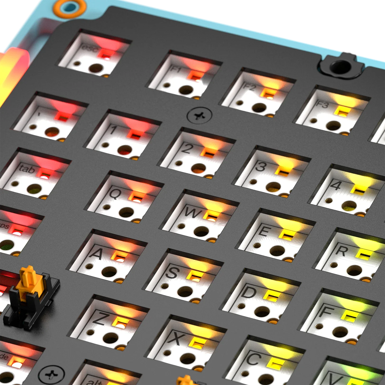 GMMK 3 Bottom Case Limited Edition Metal Laguna Blue 75 - Image 6