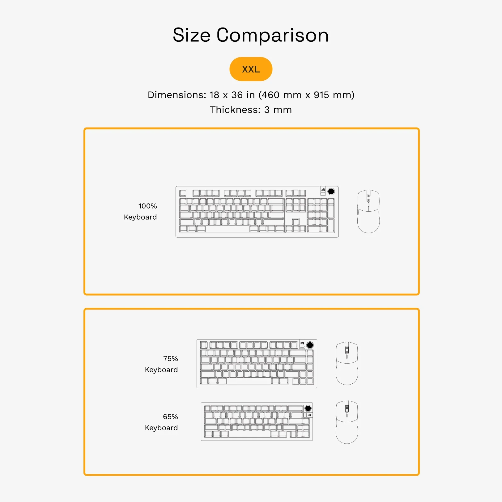 GMP 2 Stitched Cloth Gaming Mouse Pad - Image 12