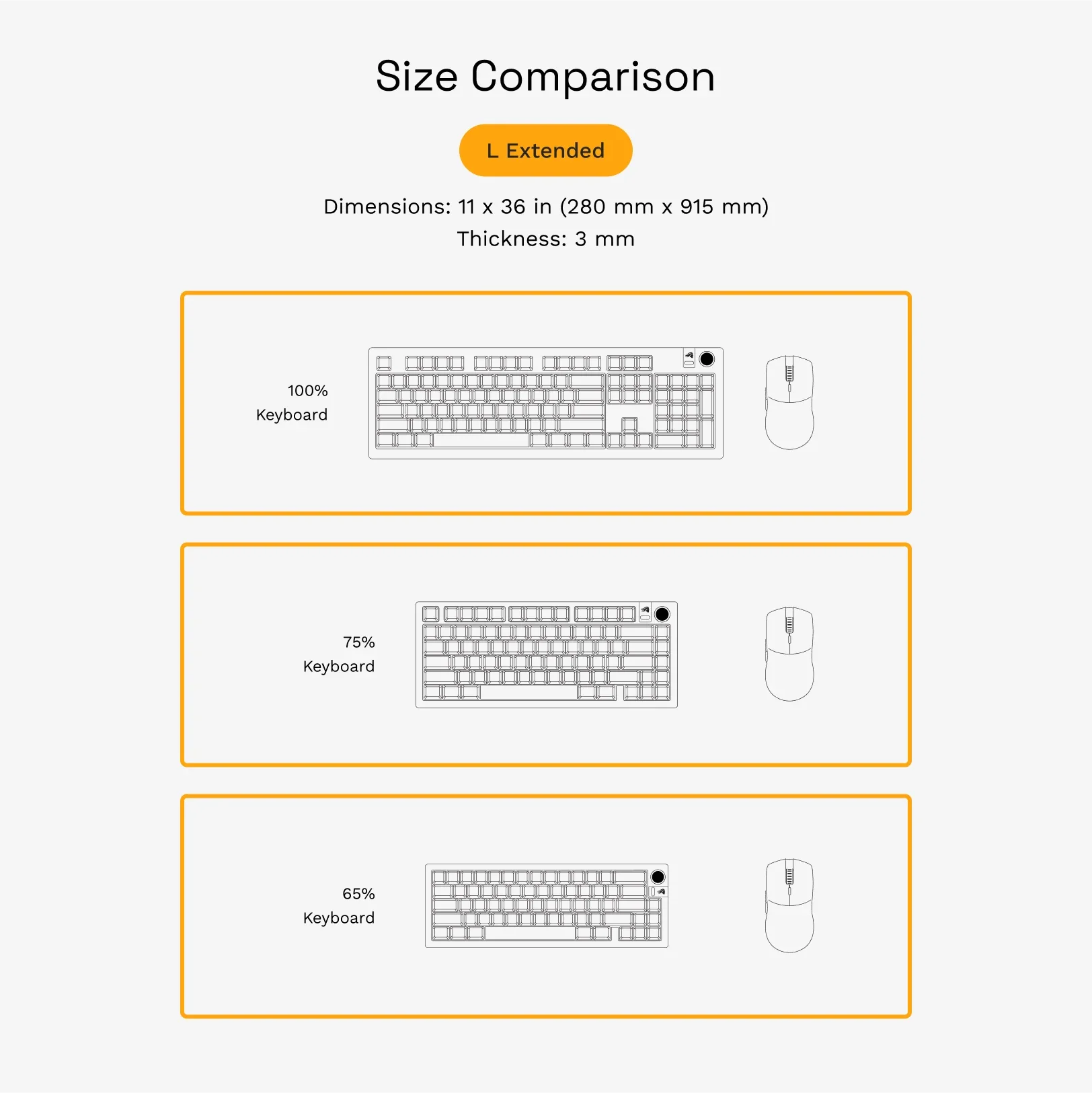 GMP 2 Stitched Cloth Gaming Mouse Pad - Image 7