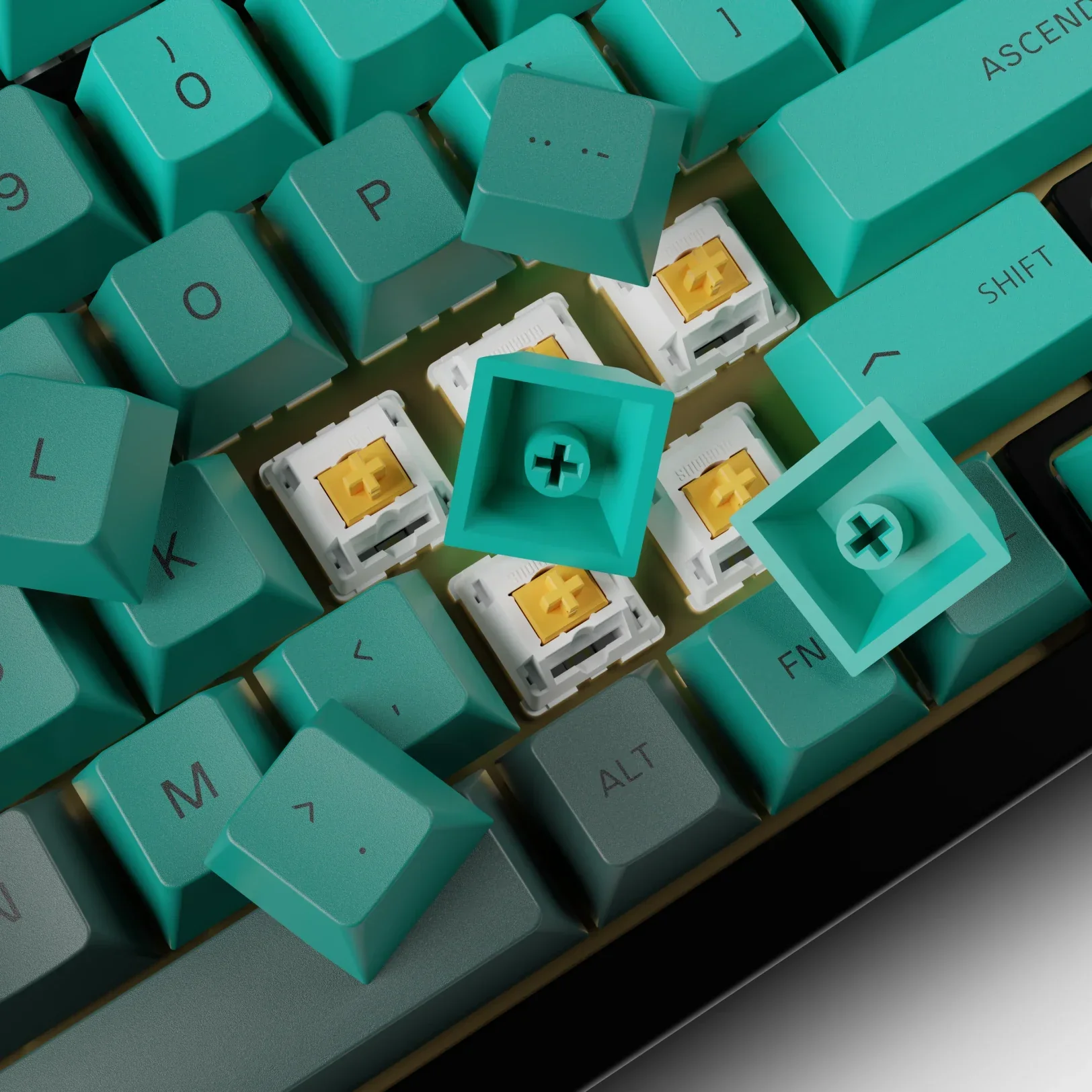 GPBT Rain Forest V1 Dye Sublimated Keycaps - Image 4