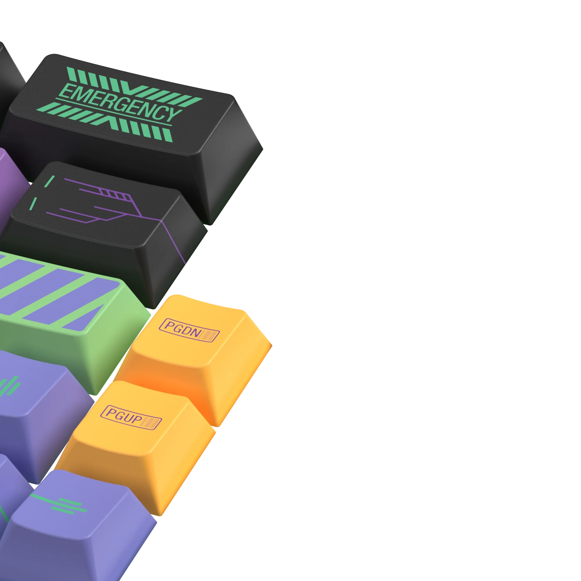 Keycaps Zero One US - Image 4